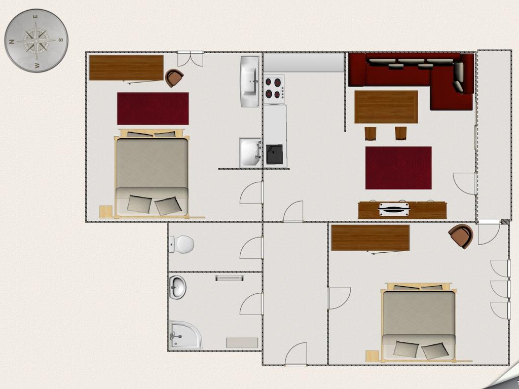 Appartement Fossa Fiss Habitación foto