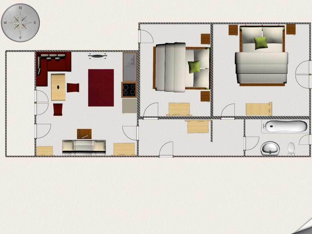 Appartement Fossa Fiss Habitación foto